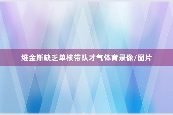 维金斯缺乏单核带队才气体育录像/图片
