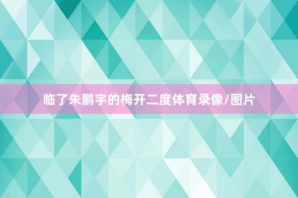 临了朱鹏宇的梅开二度体育录像/图片