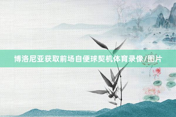 博洛尼亚获取前场自便球契机体育录像/图片