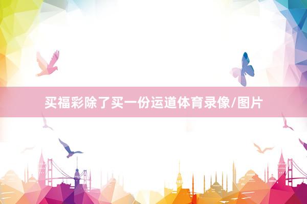 买福彩除了买一份运道体育录像/图片