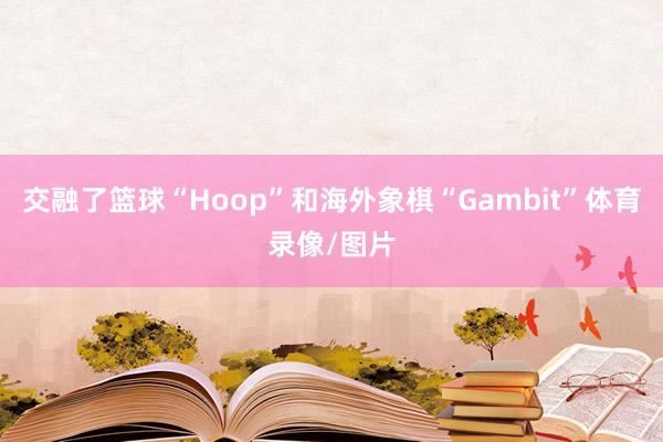 交融了篮球“Hoop”和海外象棋“Gambit”体育录像/图片