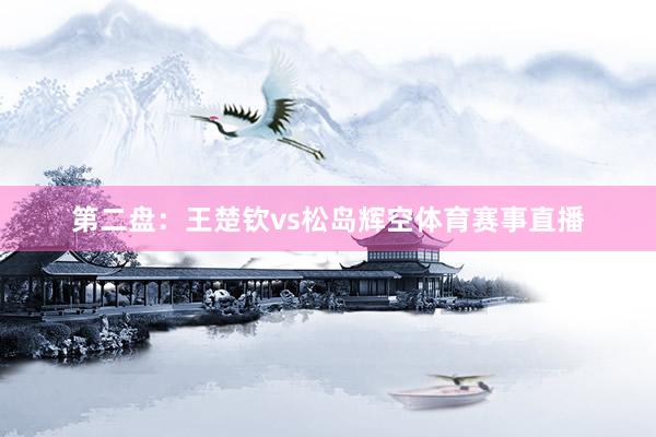 第二盘：王楚钦vs松岛辉空体育赛事直播