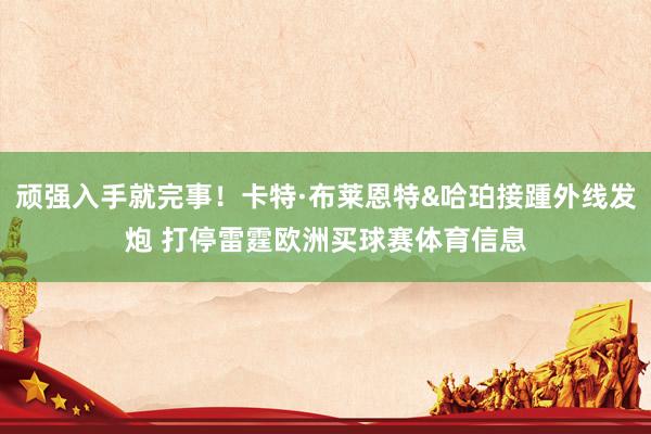 顽强入手就完事!卡特·布莱恩特&哈珀接踵外线发炮 打停雷霆欧洲买球赛体育信息